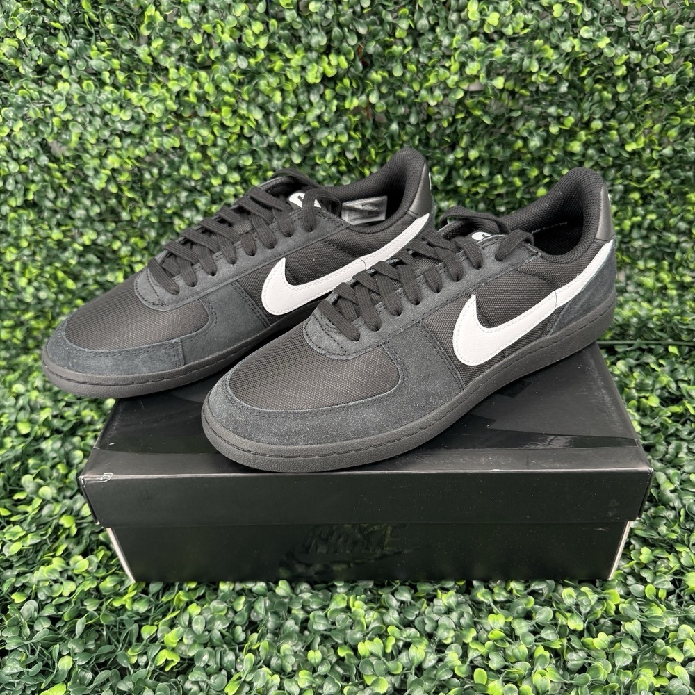 Nike Field General Turf Shoes Mens 10.5 Black‎ White Soccer Golf HF3165-001